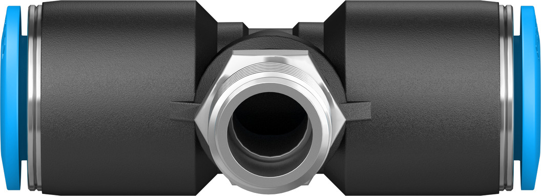 Push-in T-fitting