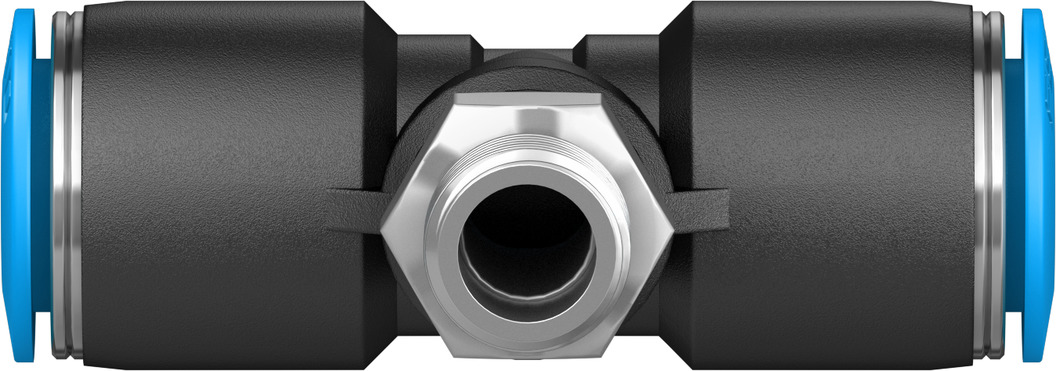 Push-in T-fitting