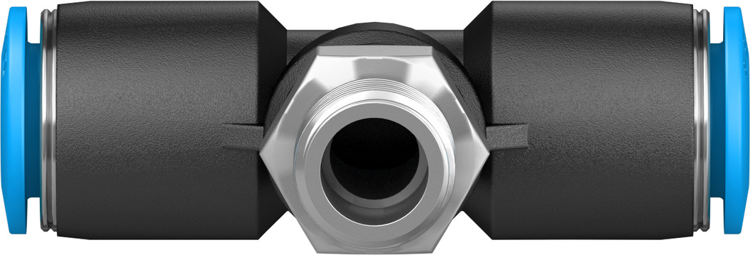 Push-in T-fitting