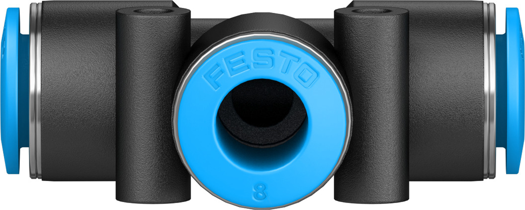 Push-in T-connector