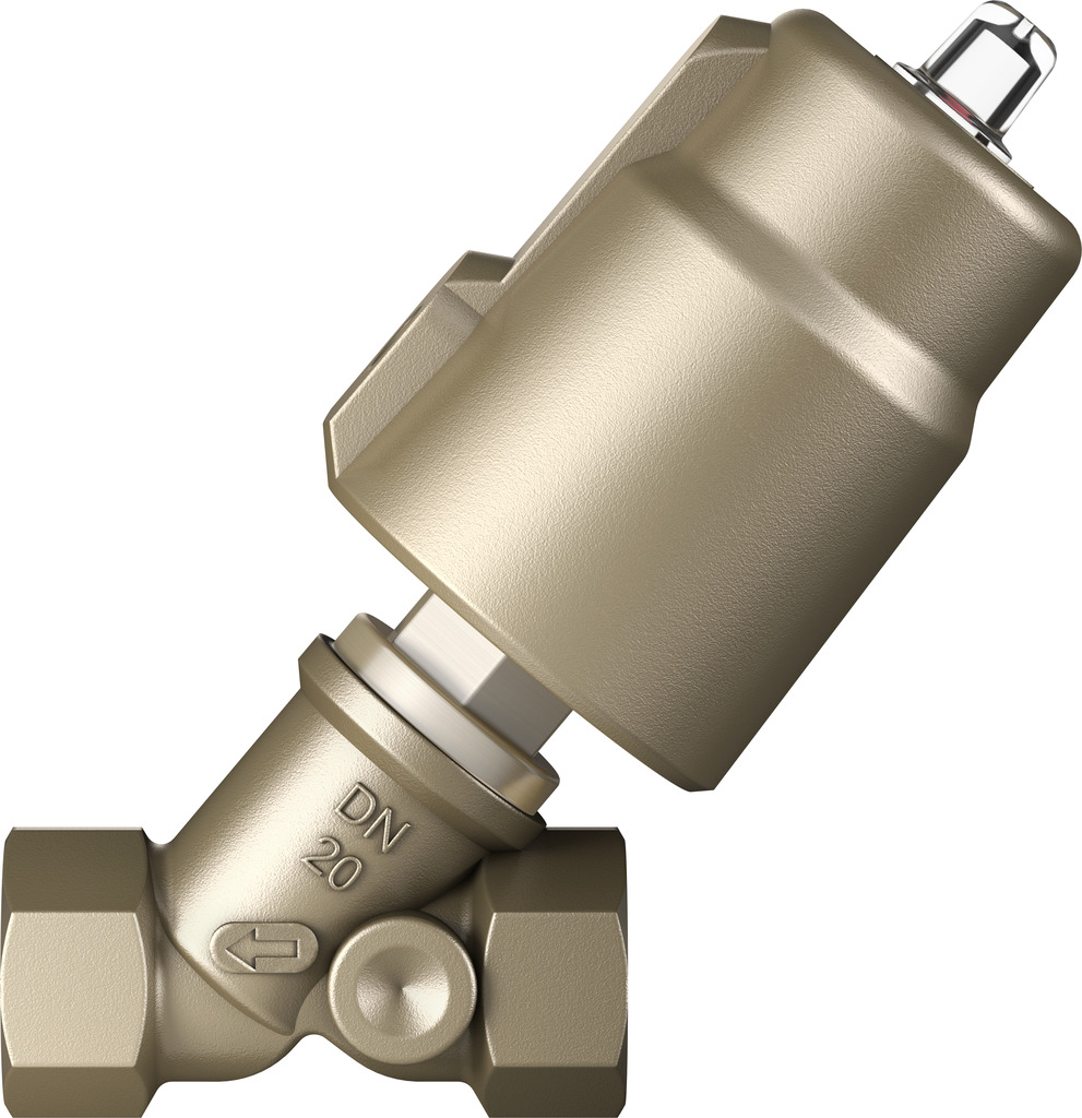 Angle seat valve