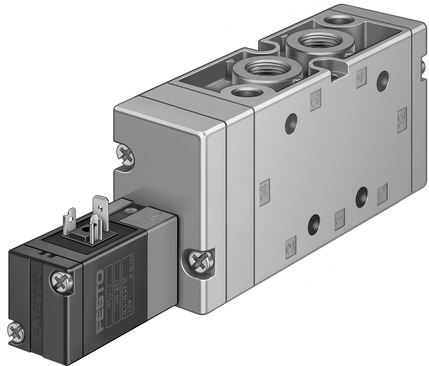 Críticamente Metropolitano Correlación Electroválvula MVH-5-3/8-B | Festo ES