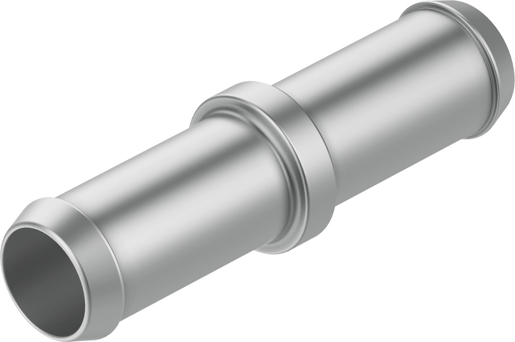 Barbed tubing connector