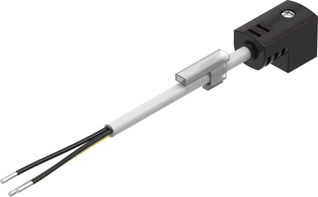 Plug socket with cable