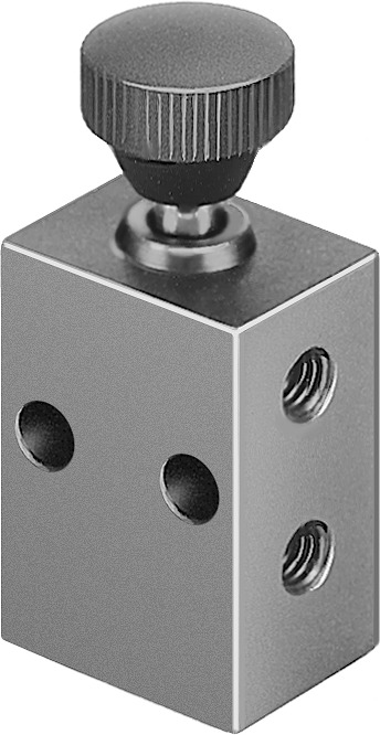 Pushbutton valve