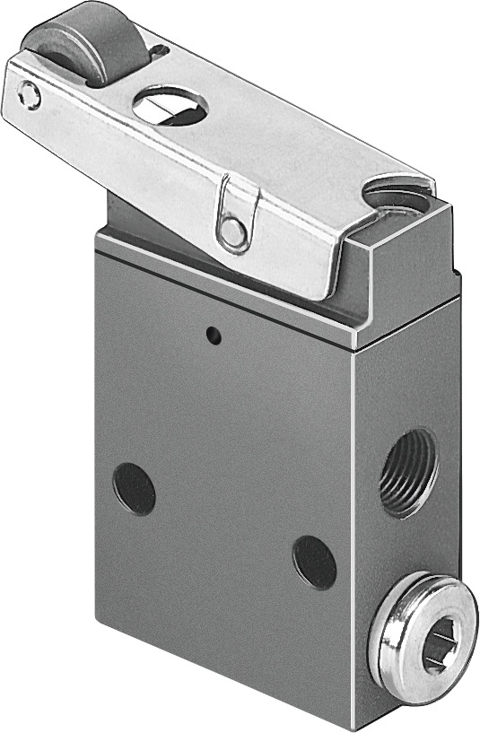 Roller lever valve