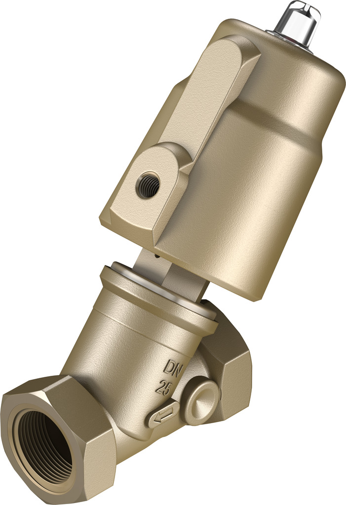 Angle seat valve