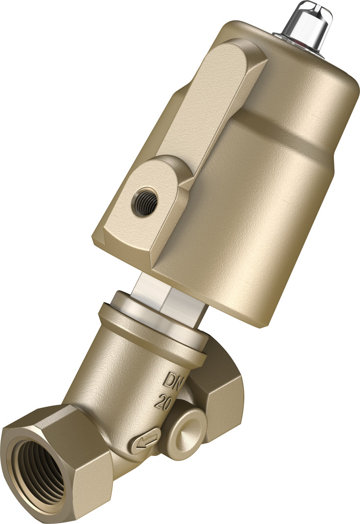 Angle seat valve