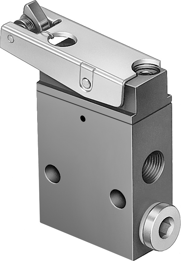 Toggle lever valve