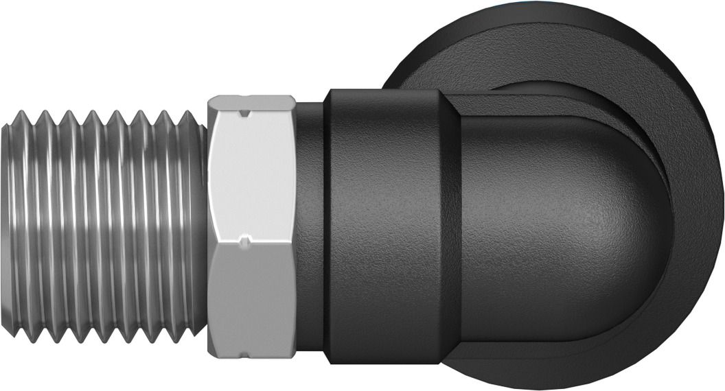 Push-in L-fitting