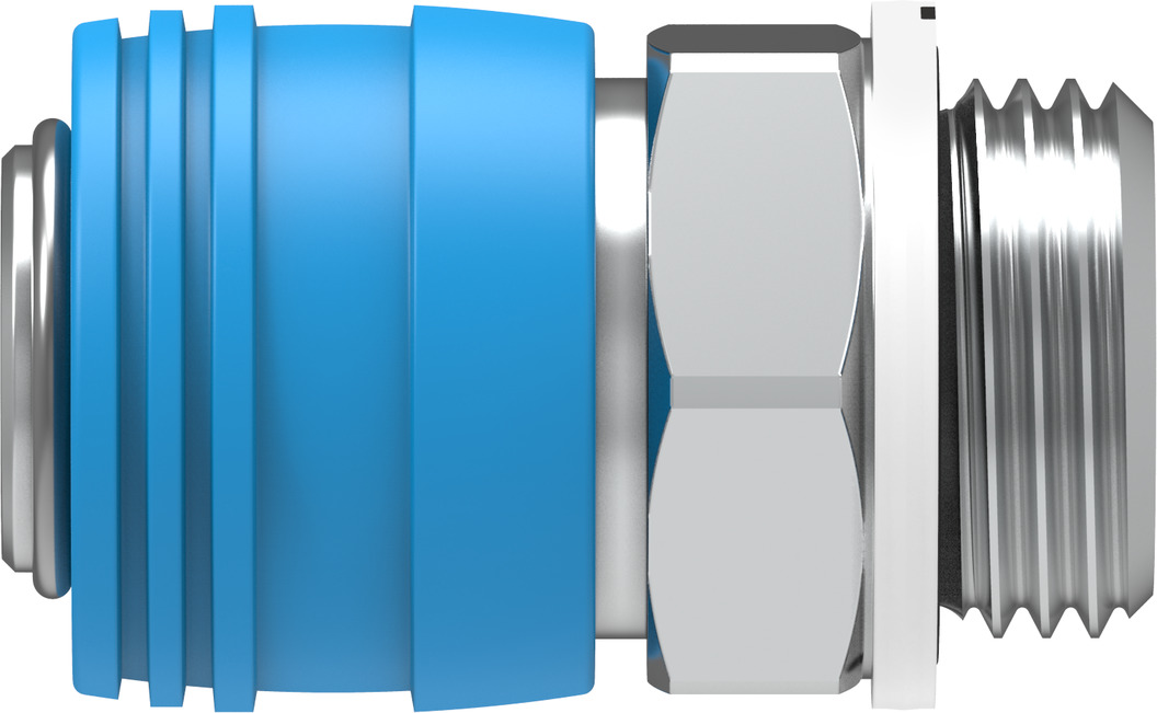 Quick coupling socket