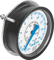 Details about   Festo 0-15PSI 0-1,0 Bar Pneumatic Pressure Gage 1/4" Back Mount 