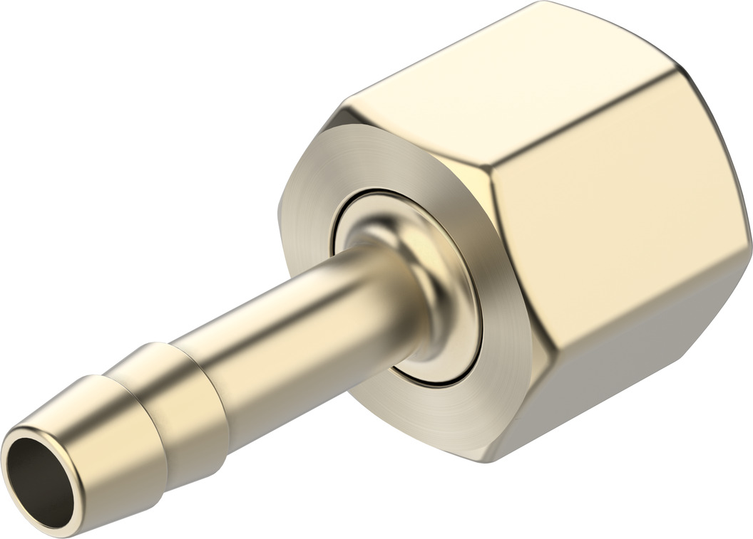 Barbed hose fitting