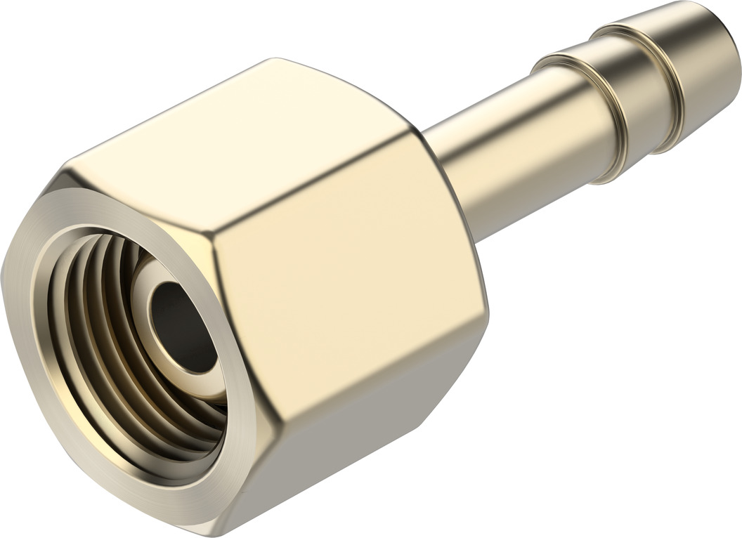 Barbed hose fitting