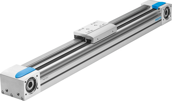 Toothed belt axis
