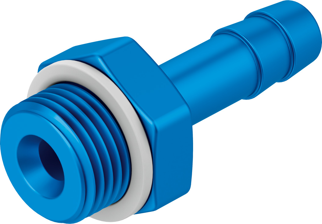 Barbed hose fitting