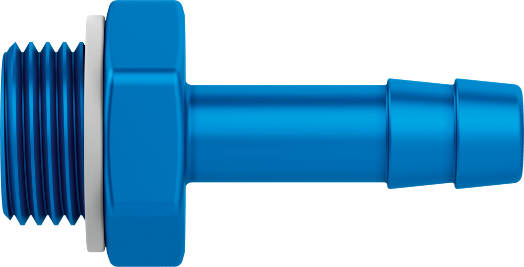 Barbed hose fitting