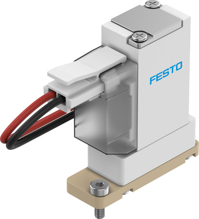 Media separated solenoid valve