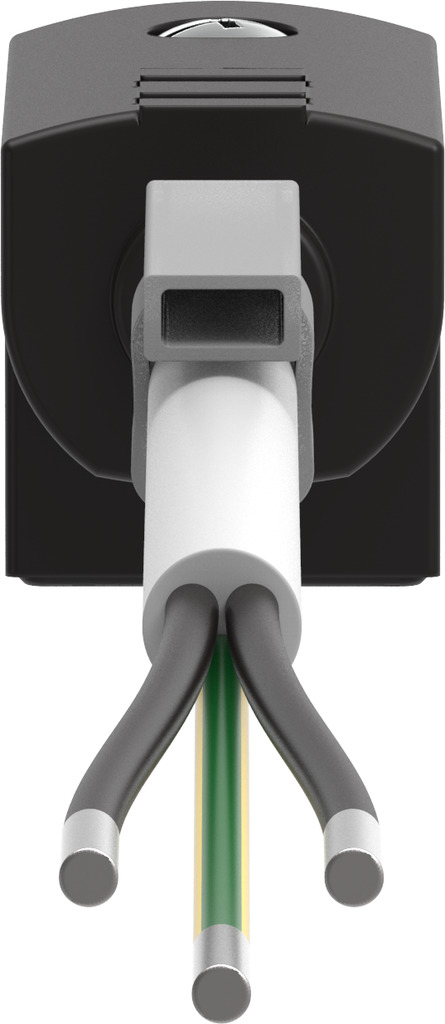 Plug socket with cable