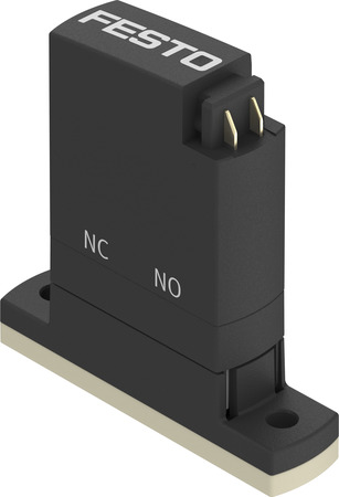 Media separated solenoid valve