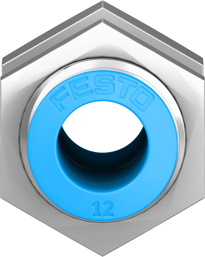 Push-in bulkhead connector