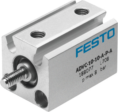 Festo 188184 gebrauchter guter Zustand ADVC-25-15-A-P-A Kurzhubzylinder 