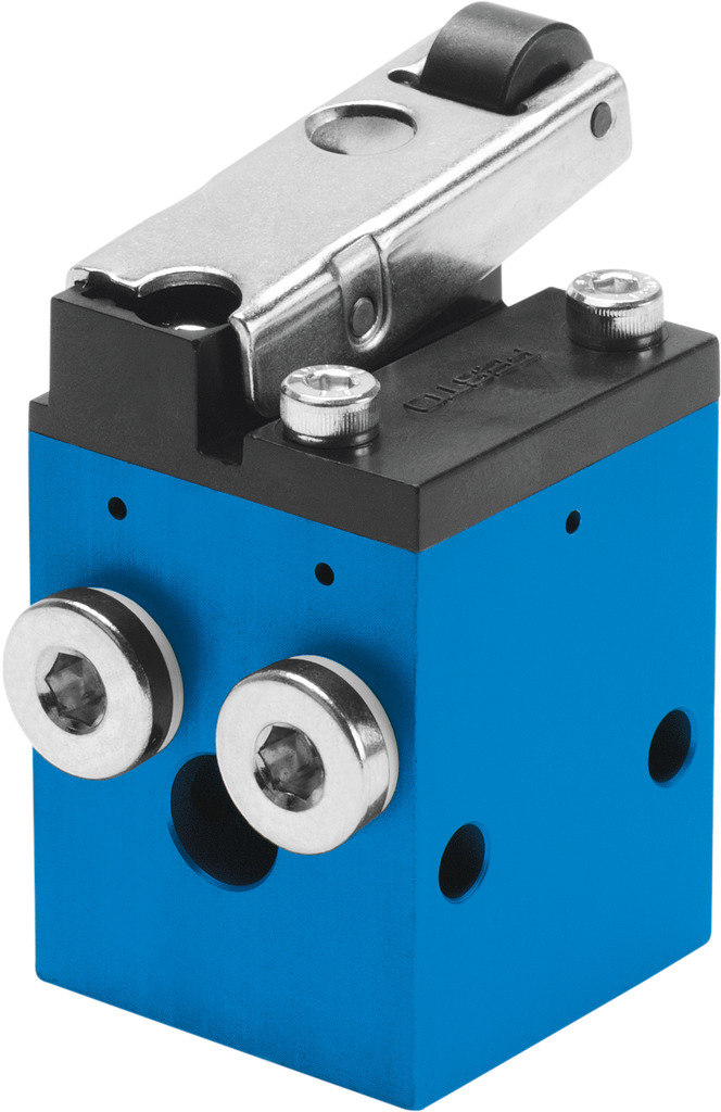Roller lever valve
