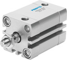 Compact air cylinder, double-acting, inches