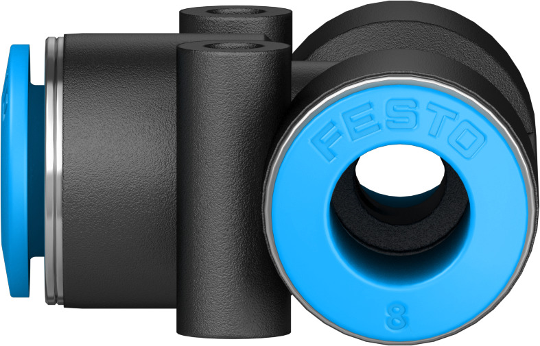 Push-in T-connector