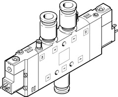 worldwide NEU FESTO MHJ10-S-0,35-QS-4-MF 557604 Magnetventil MWST 