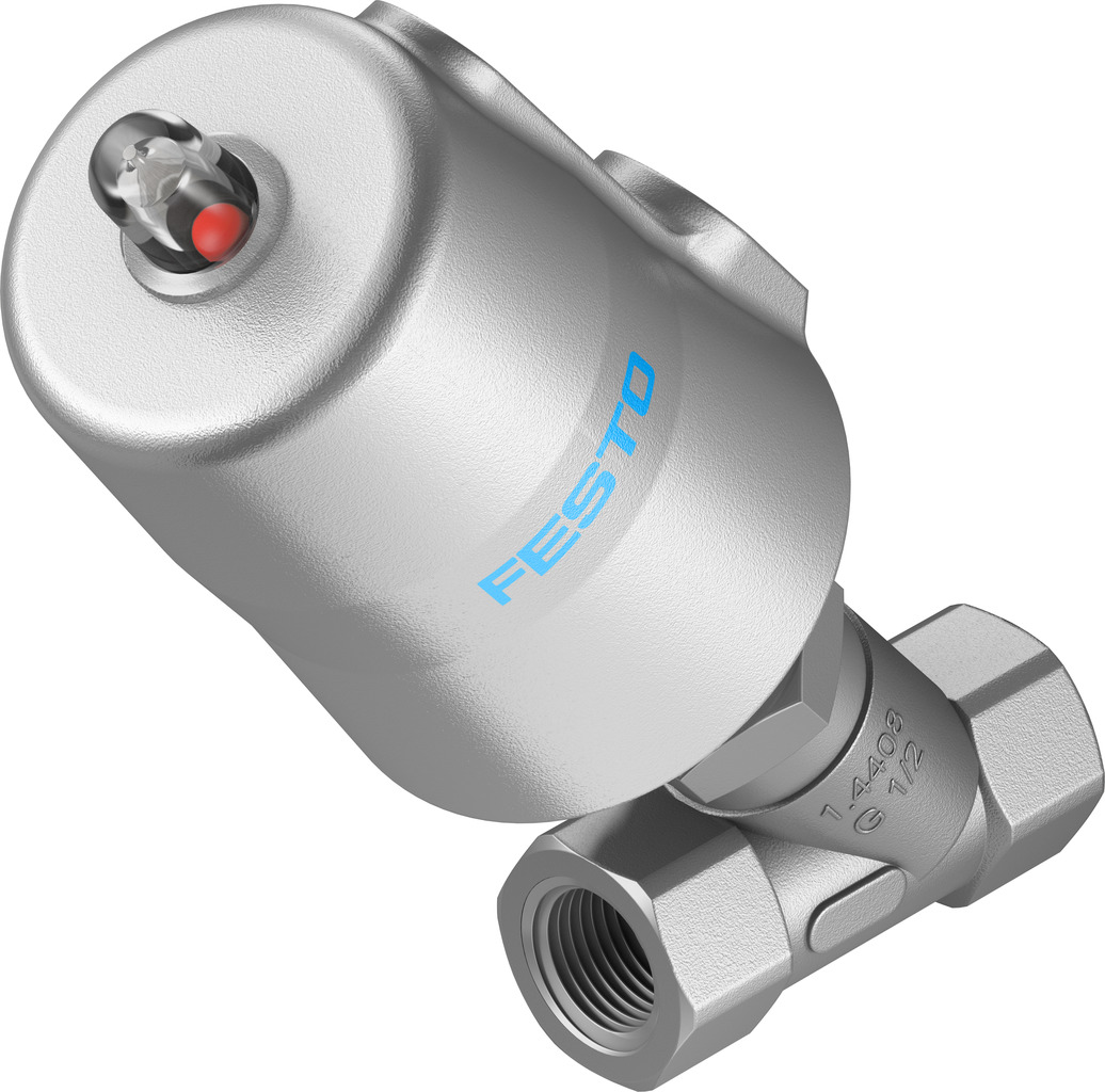 Angle seat valve