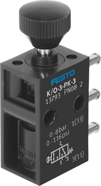 Festo 33003 kh/0-3-pk-3 kipphebelventil Festo 33003 kh/0-3-pk-3 kipphebelventil
