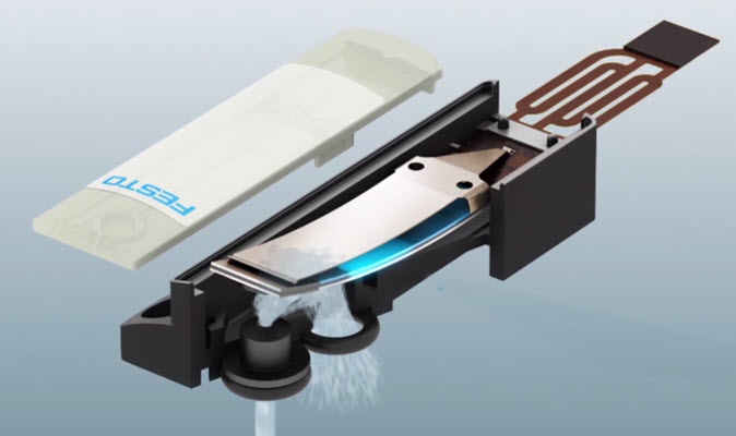 2/2-way proportional valve with piezo technology