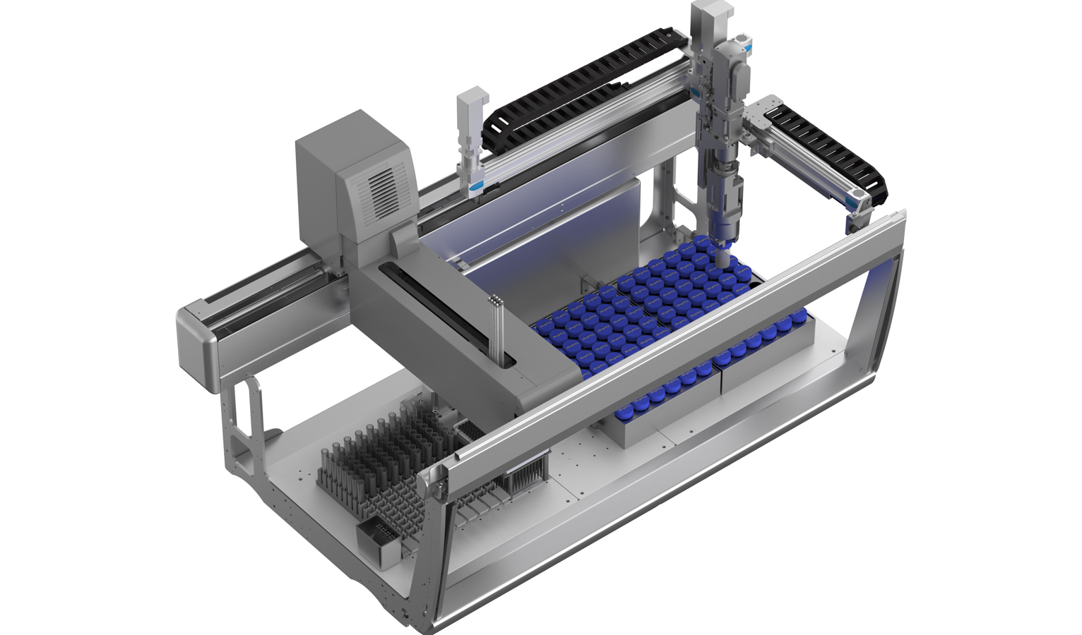 JANUS® G3 Workstation with a customized rotary gripper module and subsystems from Festo.