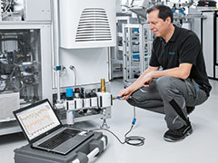 Energy Saving Services Druckabfallmessung