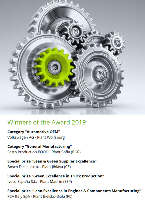 Lean & Green Management Awards 2019