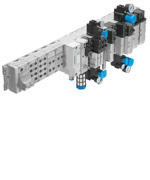 Maximum pneumatic and electrical function integration: valve terminal Festo VTSA