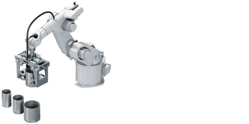 Servopneumatics from Festo: large drums can be gripped reliably