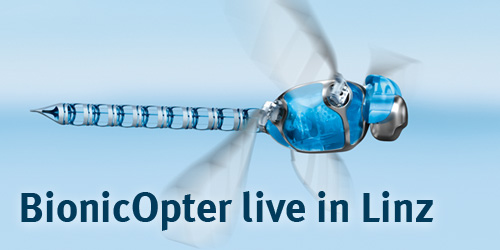 BionicOpter live in Linz auf der SMART Automation Austria