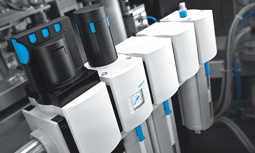 Produktdesign im Industriebereich verbindet Markenwahrnehmung mit Funktionalität: Wartungseinheit MS9