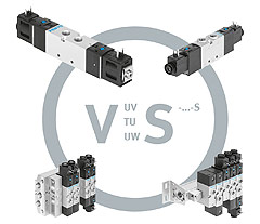 Solenoid valve from the robust range VUVS-S