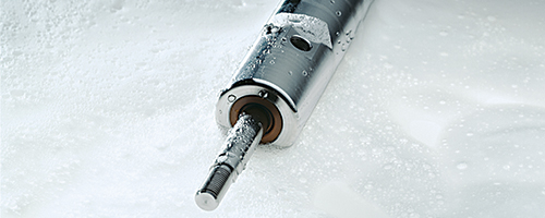 Cylinder seals for the food industry