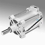 Closed-loop-controlled linear actuator DFPI