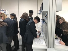 Northampton academy visit Festo