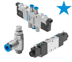 Stars in pneumatics: valves and valve terminals