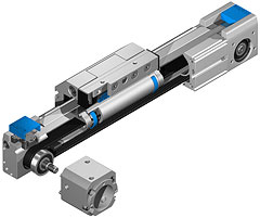 Toothed belt replacement by Festo