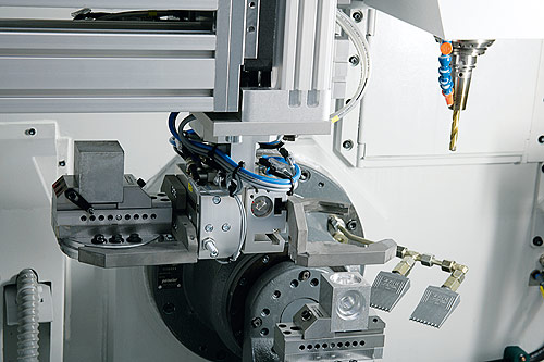 In the machine tool