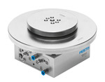Pneumatic rotary indexing table DHTG