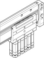 DLGF mounting on ADN