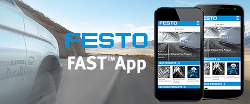 Mobile App Banner Festo FAST